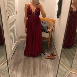 Free People One Adella Maxi Slip